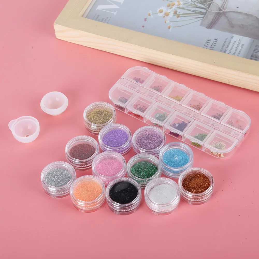 

107Pcs Various Colors Epoxy Resin Silicone Tools Different Styles Suit Time Gem Jewelry Tools Alphabet Resin Casting Tools