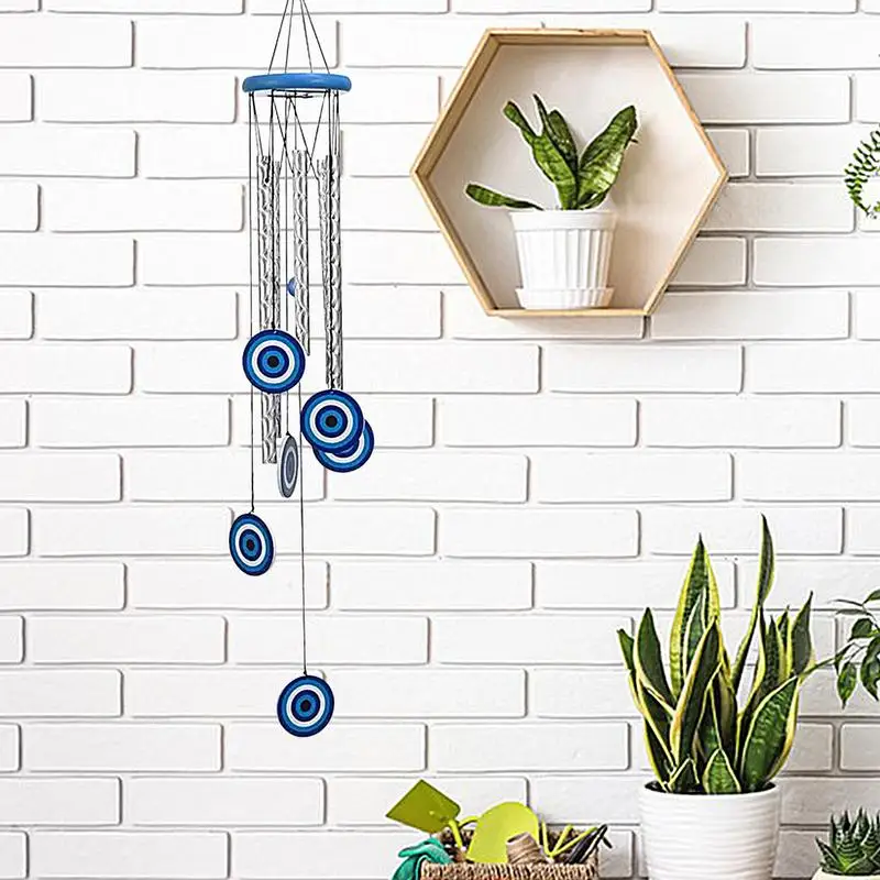 Evil Eye Wind Chimes For Outside Hangable Wind Chimes Unique Evil Eye Blessing Windcatcher Evil Eye Wind Bells For Home Balcony