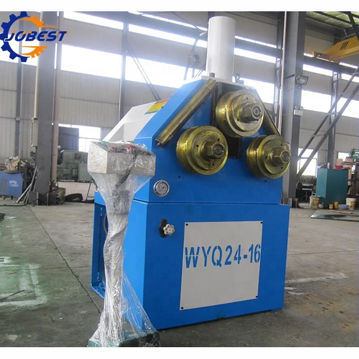 Hydraulic Iron Angle Section Bending Machine / Steel Profile Roll Bending Machine Price