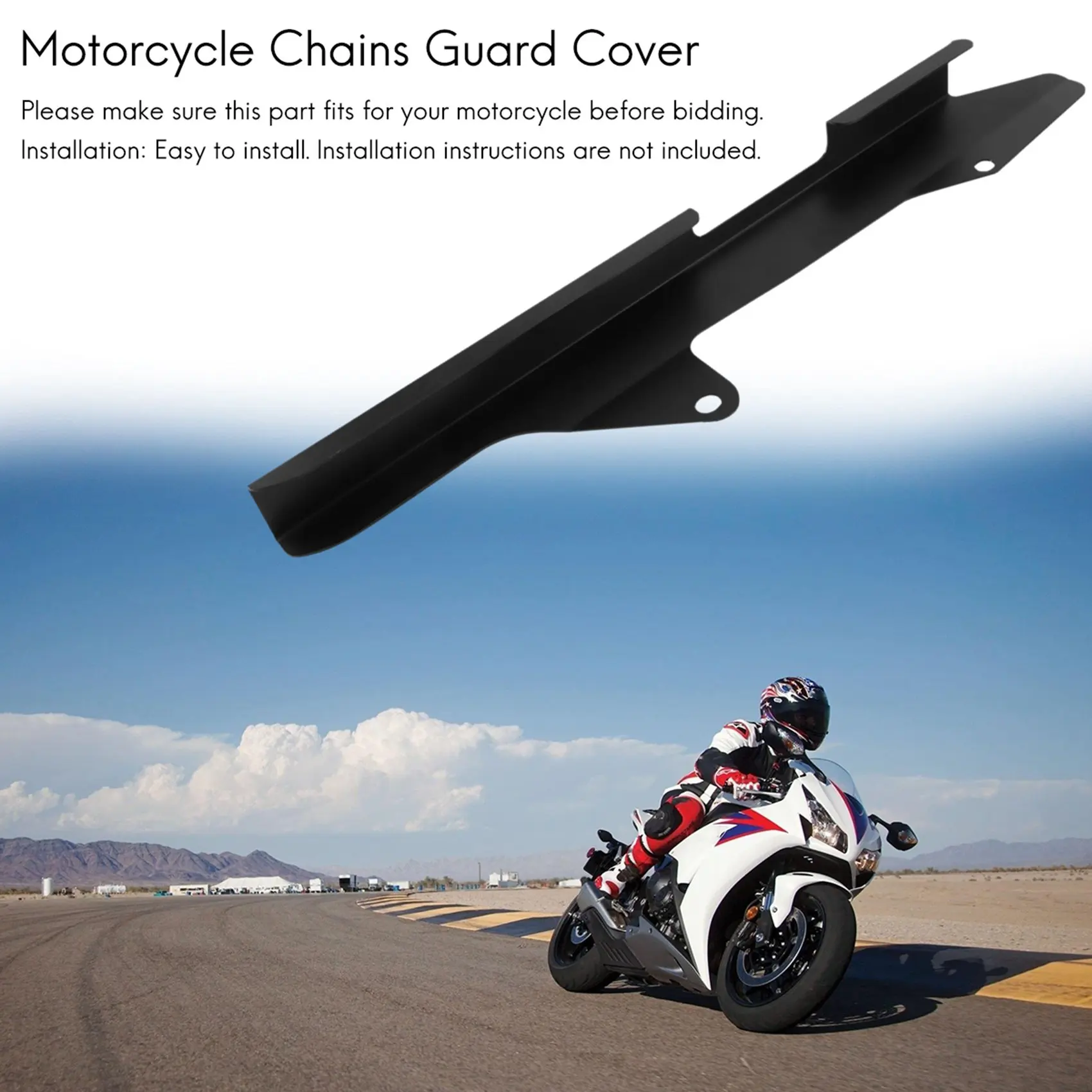 Motorcycle Chains Guard Cover Shield Guide for Honda CBR600 F4 1999 2000 CBR600 F4I