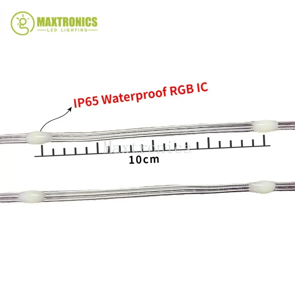 Smart 5M/10M WS2812B Bluetooth Fata Luci RGBIC Filo PVC Impermeabile USB Luce Della Stringa per la Cerimonia Nuziale Casa Festa Di Natale Decor