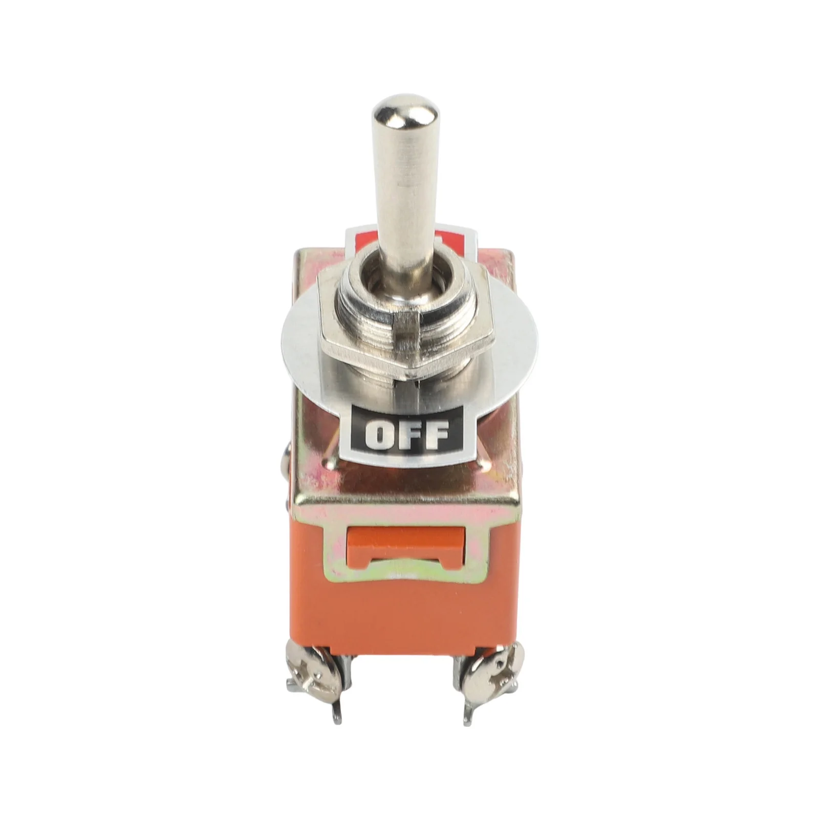 Metal Body For For toggle Switch 4-Pin 2-Position for Electronic Instruments with 250VAC 15A Load Capacity Easy Fit Design