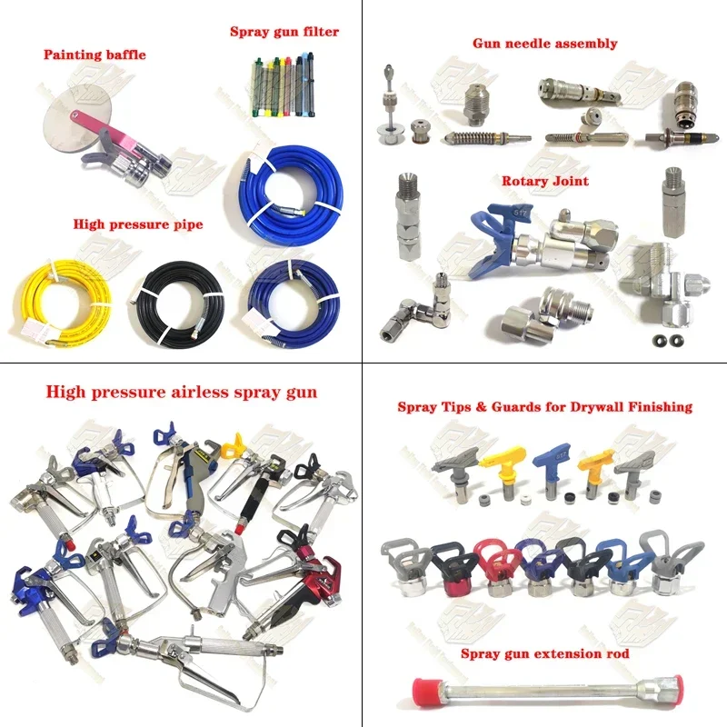 جديد 248214   ماكينة رش بدون هواء أنبوب شفط أنبوب تغذية عمودي عالي الجودة لـ GR C 695 795