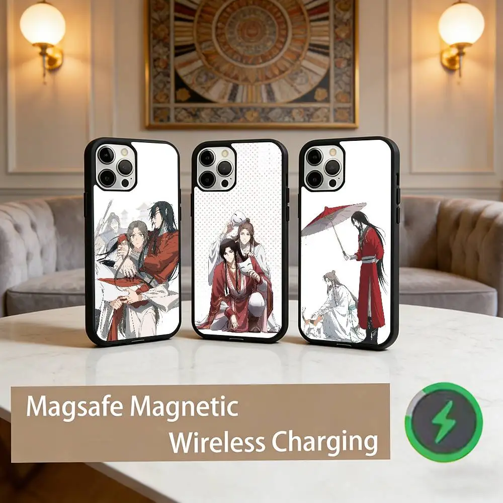

Heaven Officials Blessing Phone Case For iPhone17,16,15,14,13,12,11 Plus,Pro Max Magnetic For Magsafe Wireless Charging