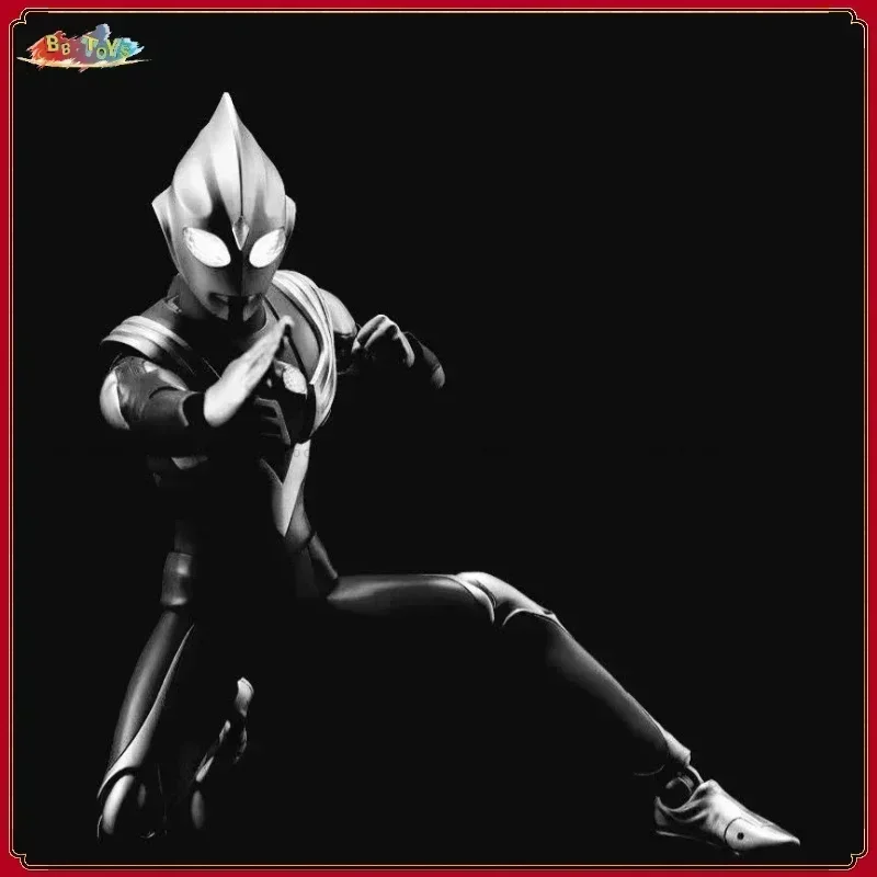 In Stock S.H. Figuarts SHF True Bone Carving Ultraman Tiga Zero Anniversary Anime Figure Model Action Toys Gifts Collection