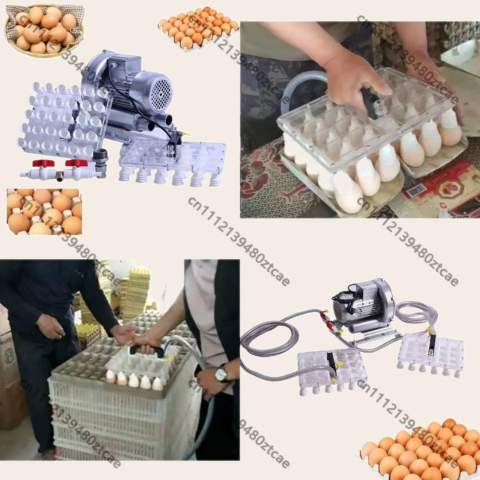 Hot Sale Vacuum Egg Lifter Picker Transfer Machine Egg Suction Cup Egg Loading Tool