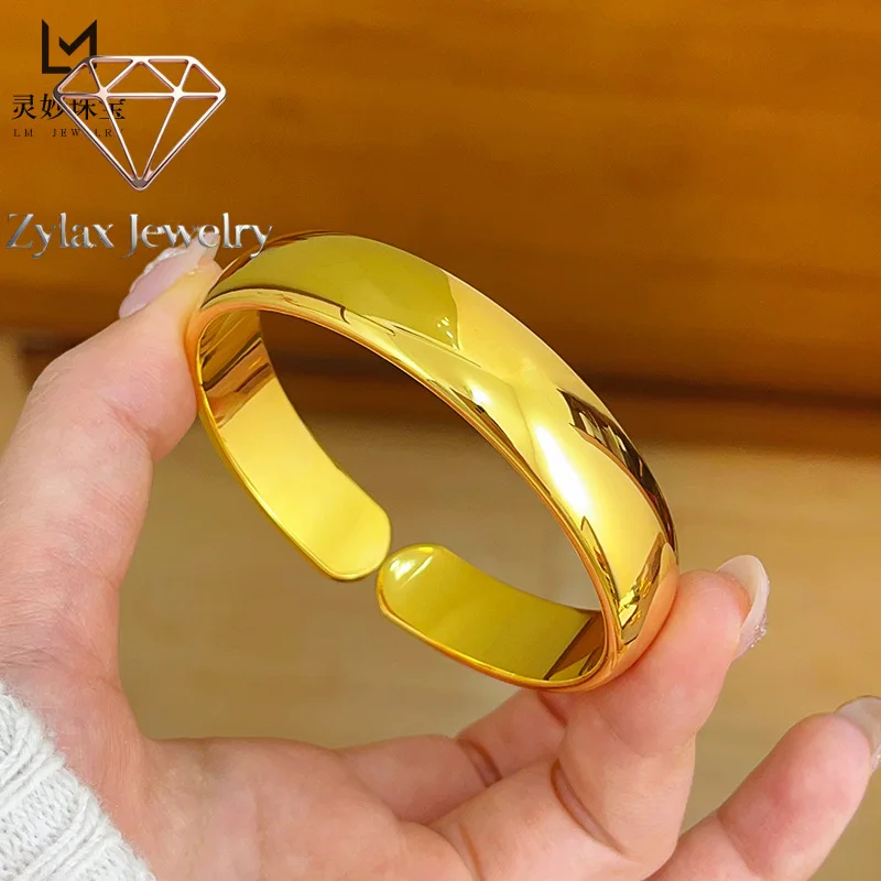 Zylax Jewelry Pure Gold Solid Loach Back Women's 24K Gold AU999 - Heritage Craft, Value Preserving, Collection Treasure