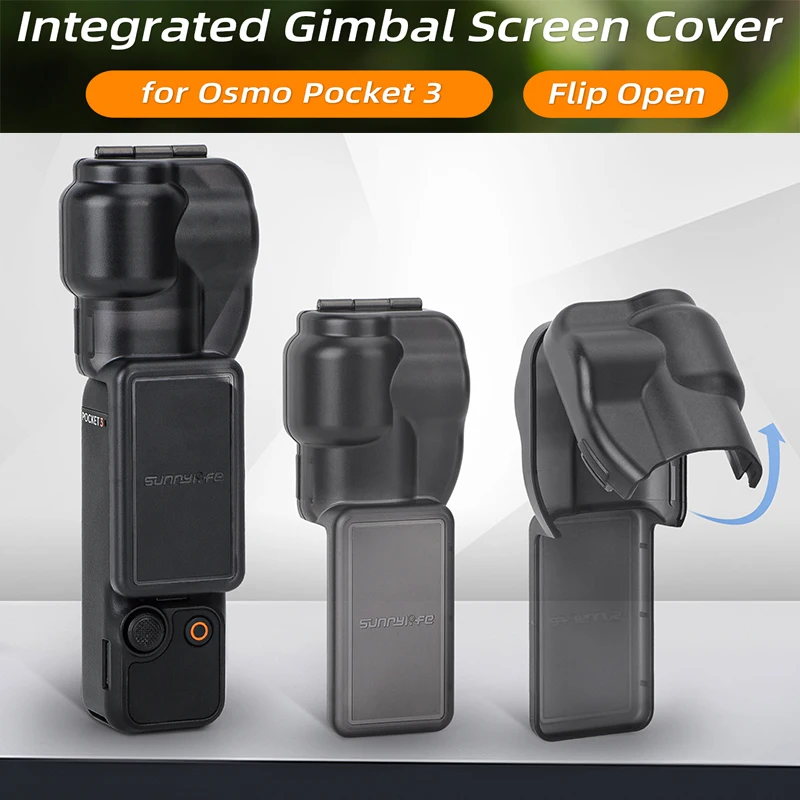 Protective Cover for DJI Osmo Pocket 3 Protective Cover for Pocket 3 Pan Tilt Lens Screen Protective Case Accessories