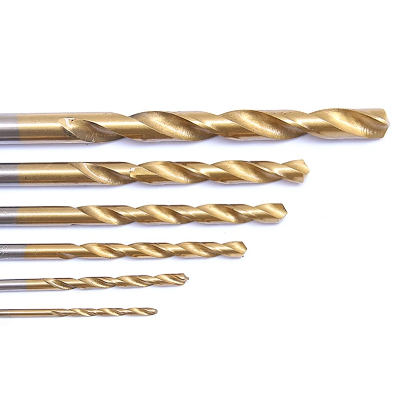 Multi Metric Drill Bits 16Pcs, HSS Twist Drill Bits 6Pcs, Masonry Drill Bits 5Pcs, Wood Working Drill Bits 5Pcs
