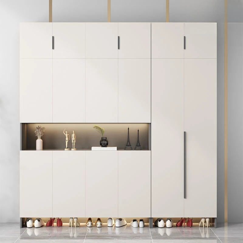 

Modern Shoe Cabinet Solid Wood Home Entrance Cabinet Display Household Door Locker Sideboards Do Salonu Furniture