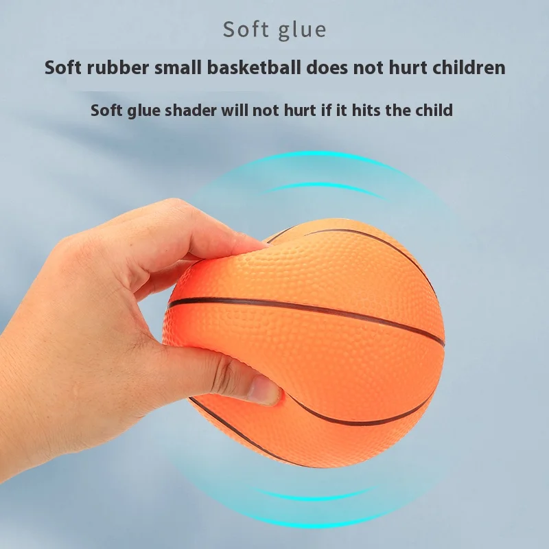 Children's Version Vertical Adjustable Lifting Basketball Rack Outdoor Home Indoor Sports Crtoon Rebound Parent-child Interacti