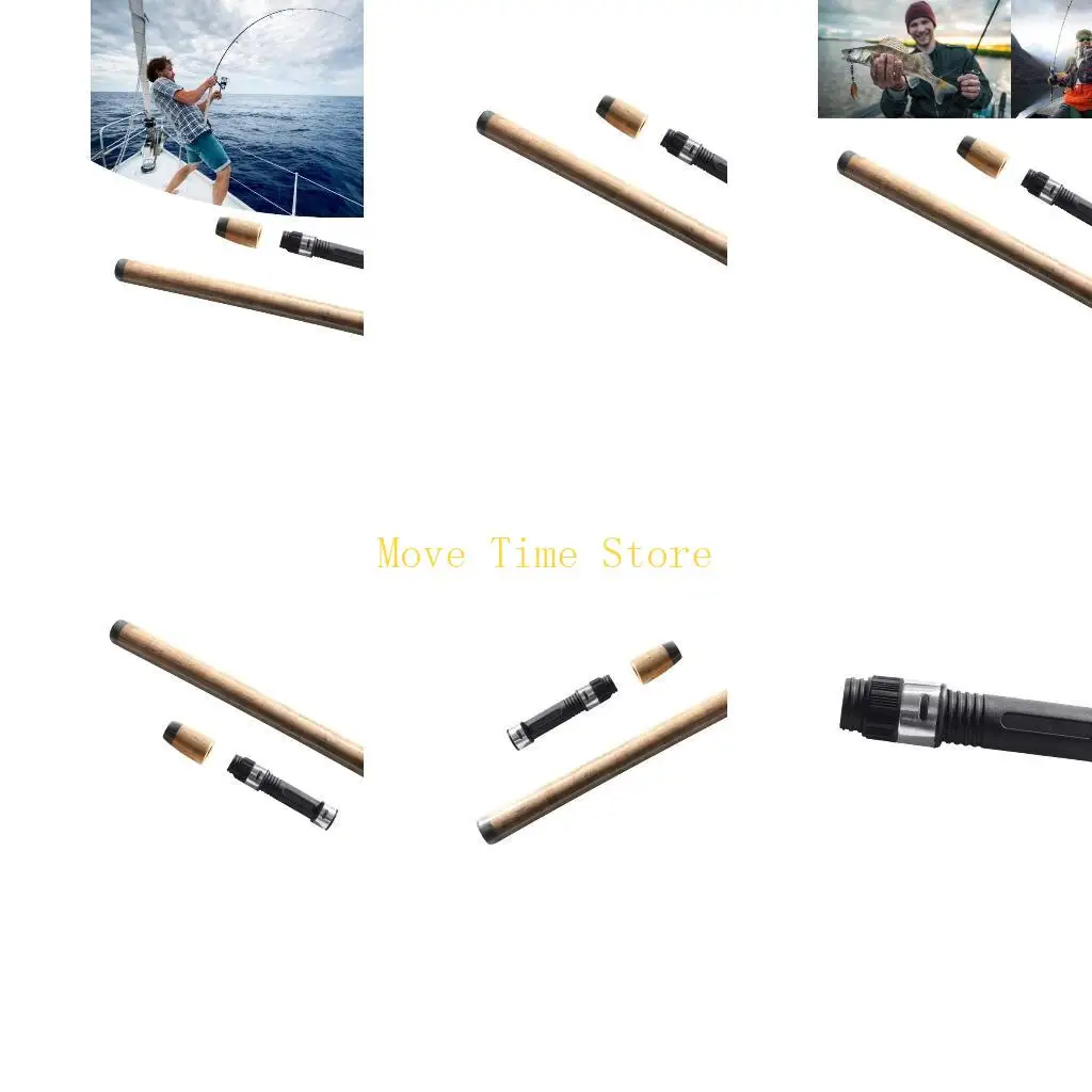

92ME Seats Repair Fishing Rod Repair Handle Cork Fishing Rod Handle Grip Long Cork Handle Reel Seats Repair Composite Rod