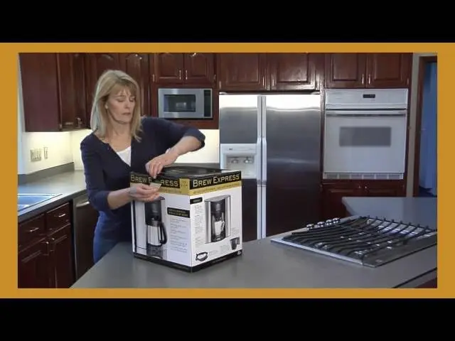 Água automática enchimento café sistema, bancada