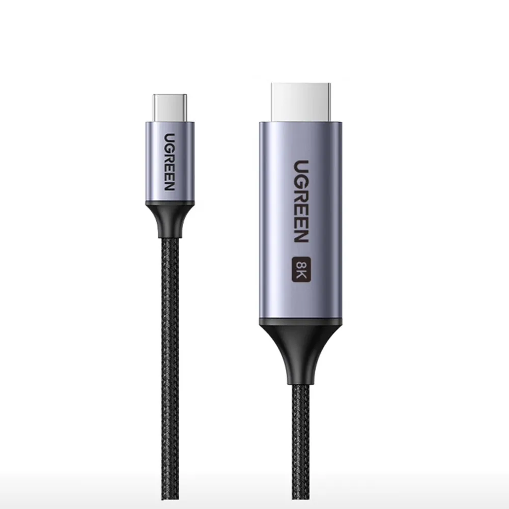 UGREEN USB C to 8K HDMI-compatible Cable 8K/60Hz for MacBook Pro iMac iPad Pro for Samsung Galaxy USB C to HDMI 2.1