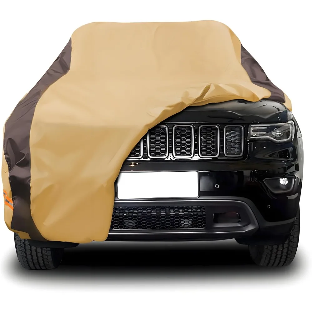 

Jeep Grand Cherokee All-Weather Waterproof Cover for Outdoor Protection Against Sun and Rain