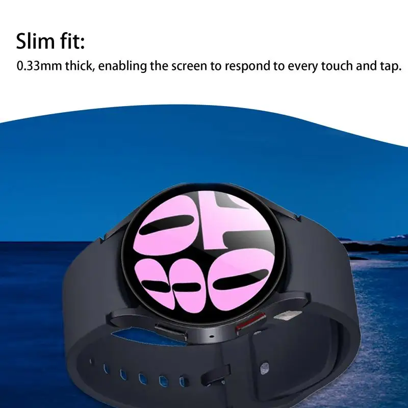 Zachte Schermbeschermfolie Bumperhoes Beschermfolie Anti-Vingerafdruk Hoes Zachte Film Hd Smartwatch Anti-Krasbescherming