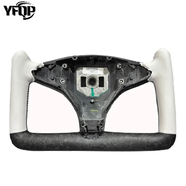

Customized car for Tesla model 3 steering wheel Carbon fiber racing steering wheel