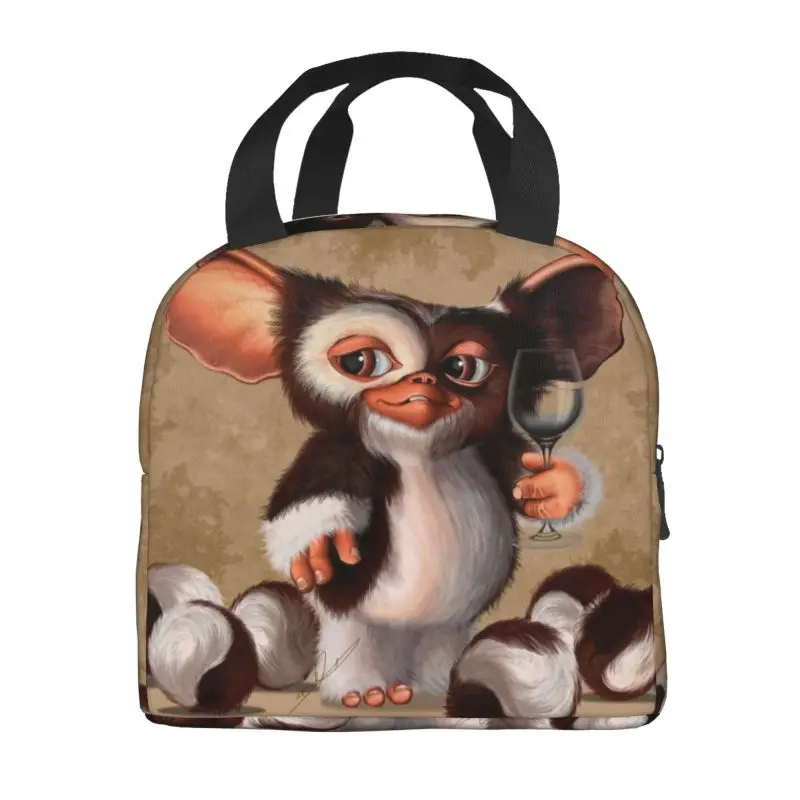 Gremlins Insulated Lunch Bags for Work School Monster Gizmo Mogwai Movie Leakproof Cooler Thermal Lunch Box Women Children