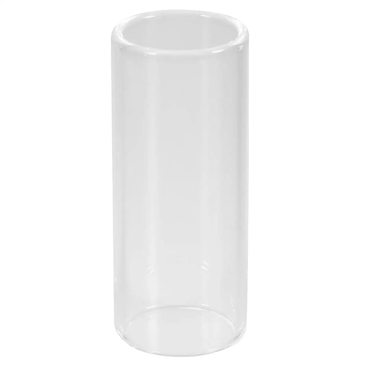 

2pcs Guitar Slide Stainless Steel Glass Medium Bottleneck Accessories Smooth Skin Friendly Sustain Intonation Bright Sound