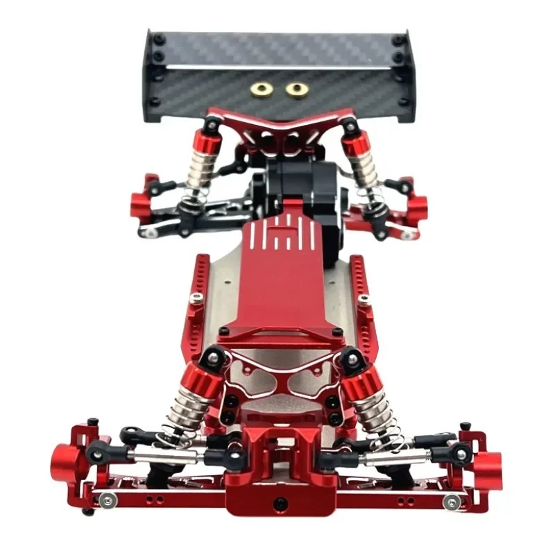 قضيب سحب قابل للتعديل لـ WLtoys 1/24 244016 LOSI 1/24 Micro-B RC قطع غيار ملحقات السيارة المعدنية