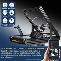 2025 IdeaFormer IR3 V2 Infinite Z-Axis Steel Conveyor Belt 250x250x∞mm Klipper Firmware Fast Printing Auto Leveling 3D Printer