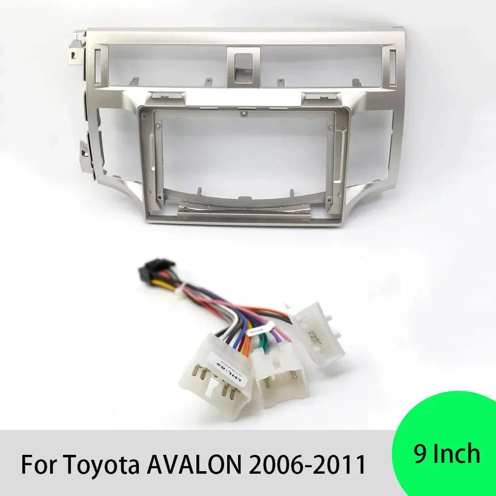 

9-дюймовые автомобильные аксессуары для Toyota AVALON 2006-2011, рамка для внутренней навигации, отделка для установки приборной панели Toyota