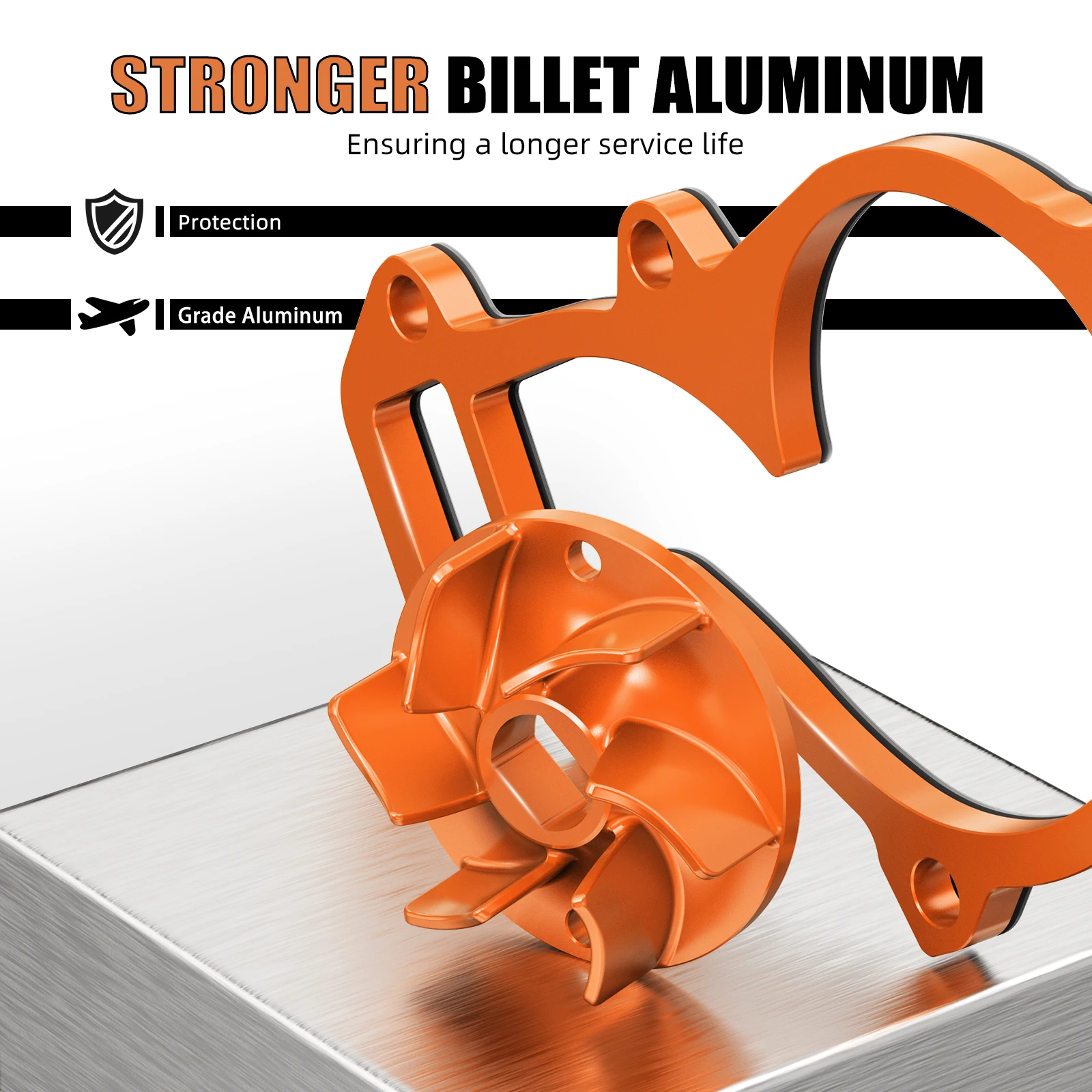 For 2008-2023 KTM 690 Enduro R SMC R 690 Duke Water Pump Cooler Impeller Spacer For Husqvarna 701 Enduro/Supermoto 2016-2023