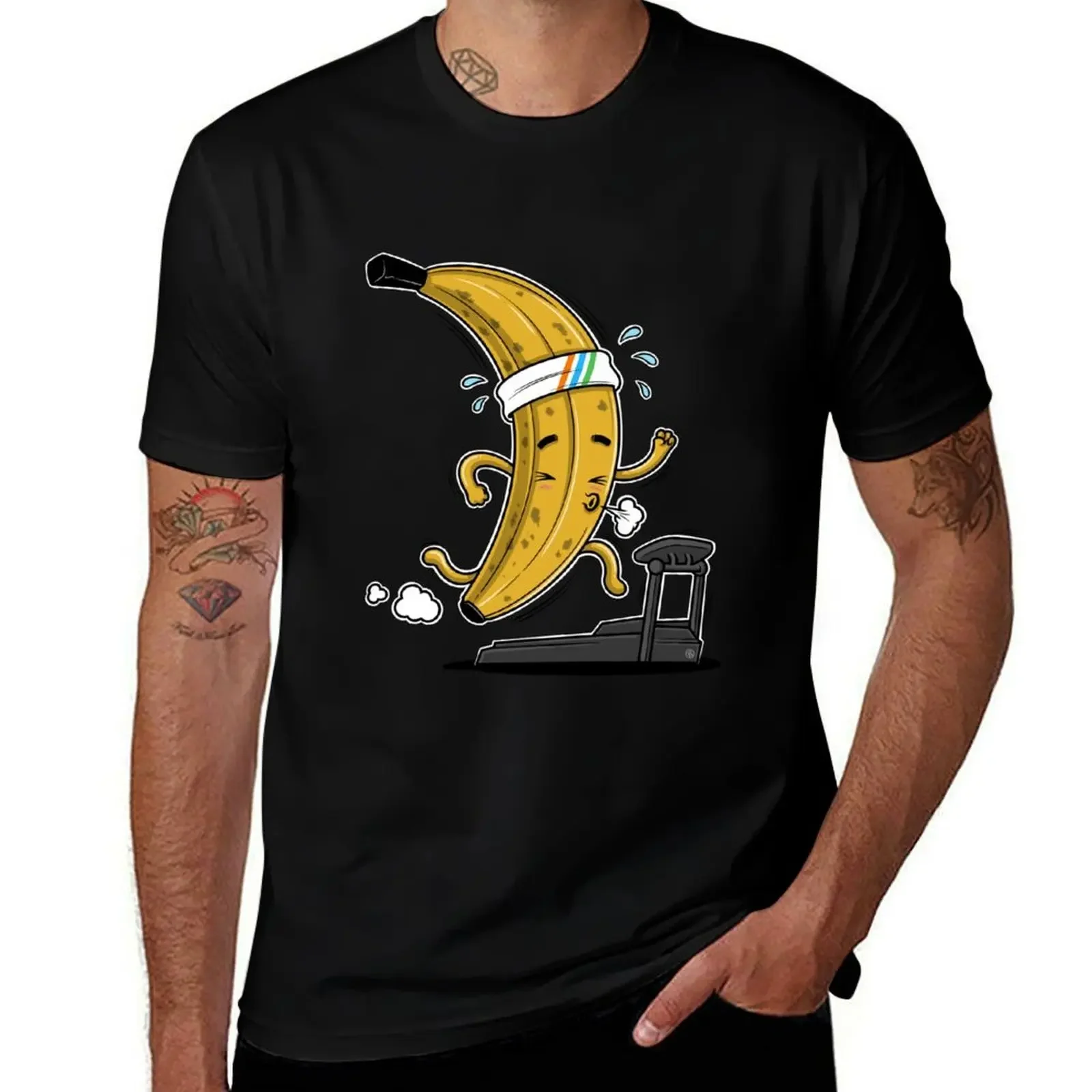 

Run Banana! T-Shirt boys animal print cheap stuff Louboutins mens graphic t-shirts funny