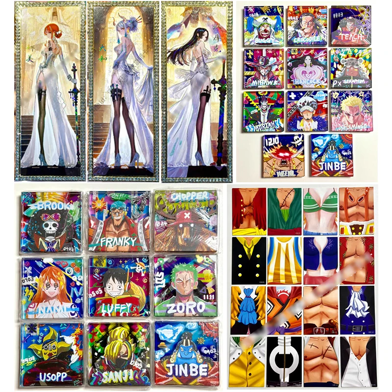 Japanische Anime ONE PIECE Metall-Drill-Karten SP SLR Nefertari D Vivi Robin Yamato Sammelkarten Weihnachts- und Geburtstagsgeschenke Spielzeug