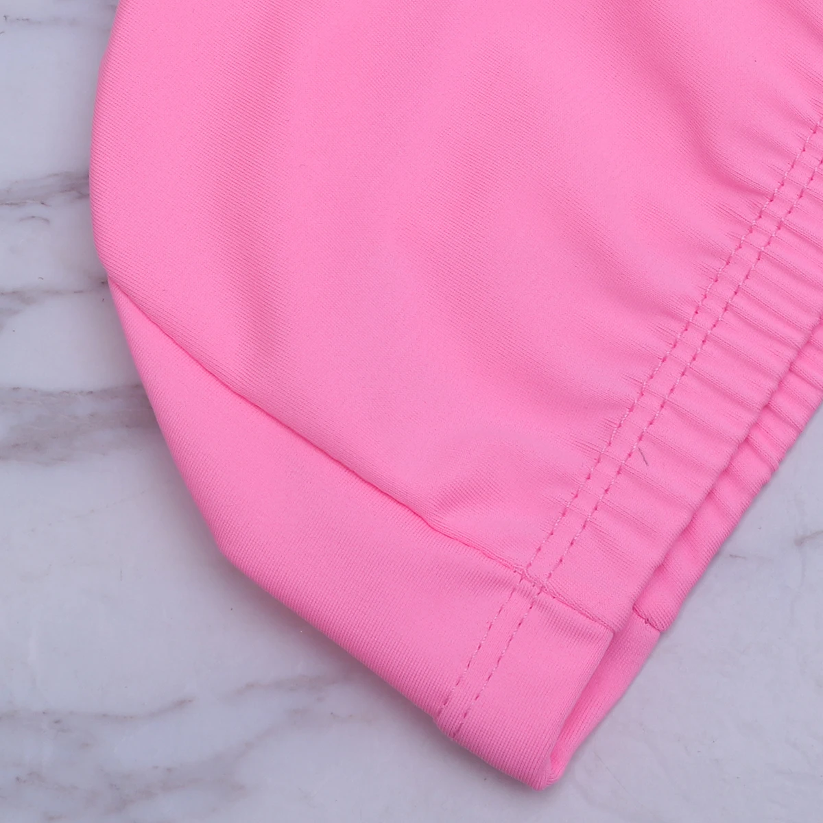 

Solid Color Swimming Cap Caps Comfortable Fabric Men Woman Swimmers and Women Ladies Hat Bathing