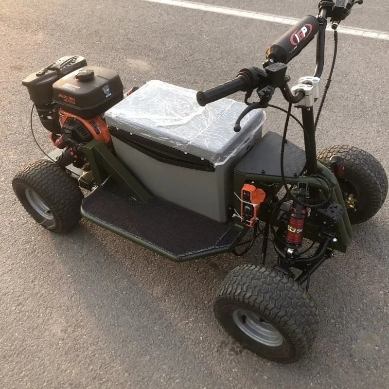 

Box go-kart fishing cart, shopping cart with baby