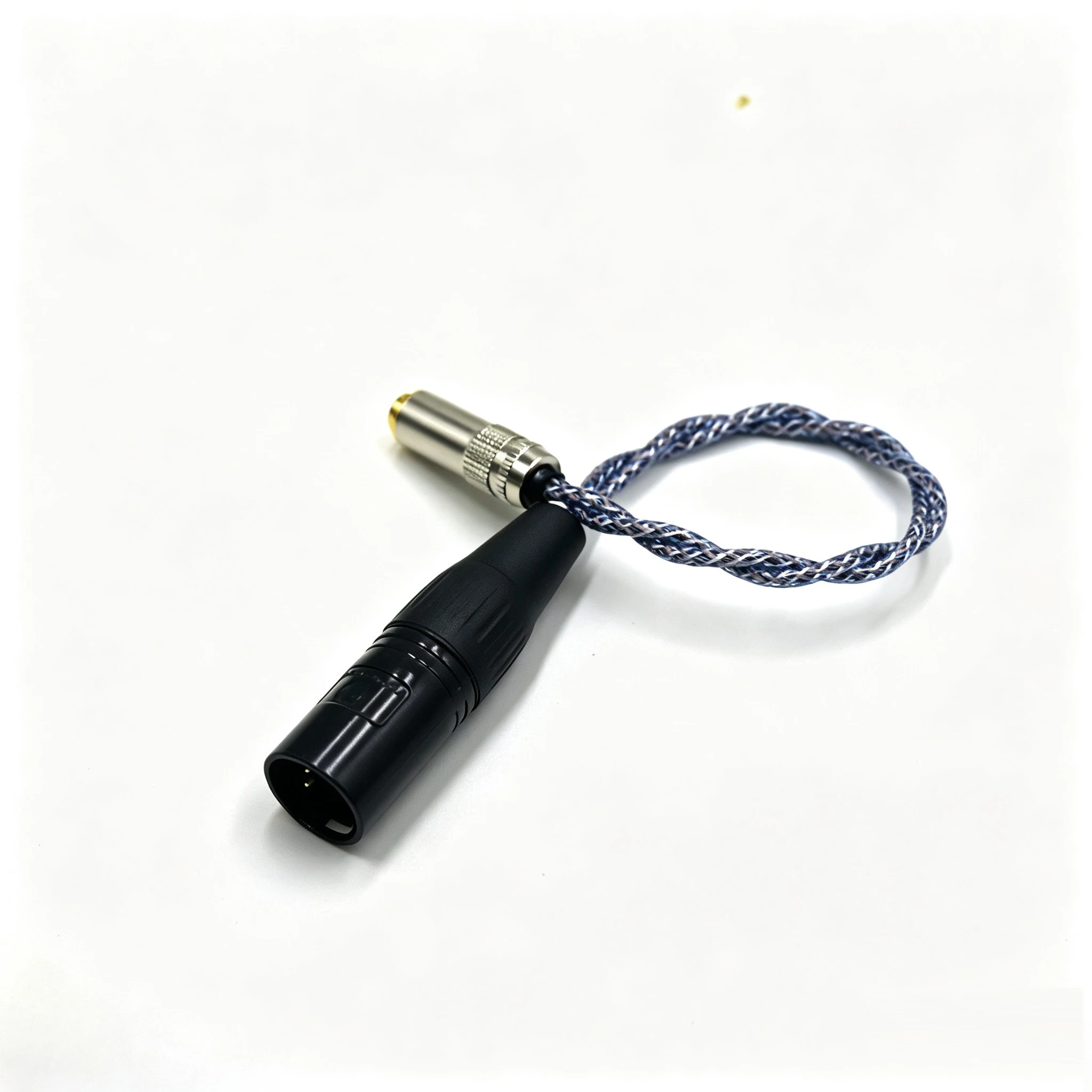 High Purity 7N Interconnector 4-Pin XLR Balanced Male to 4.4mm Balanced Female Oxygen-Free Copper + Graphene Audio Cable