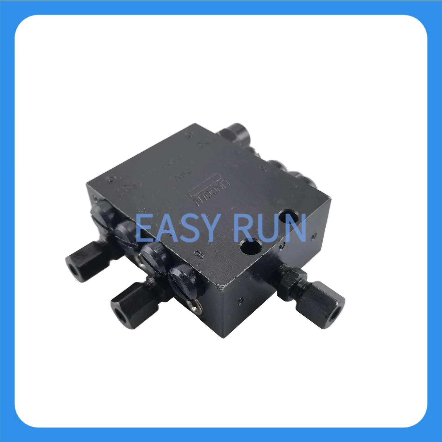 Distributeur de graisse progressif SSV8, vanne de distribution de graisse continue qualifiée SSV8-4Way