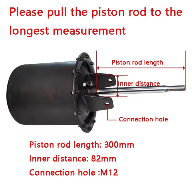 Car Tyre Changer Large Cylinder Bead Breaker Penumatic Parts Diameter 186mm