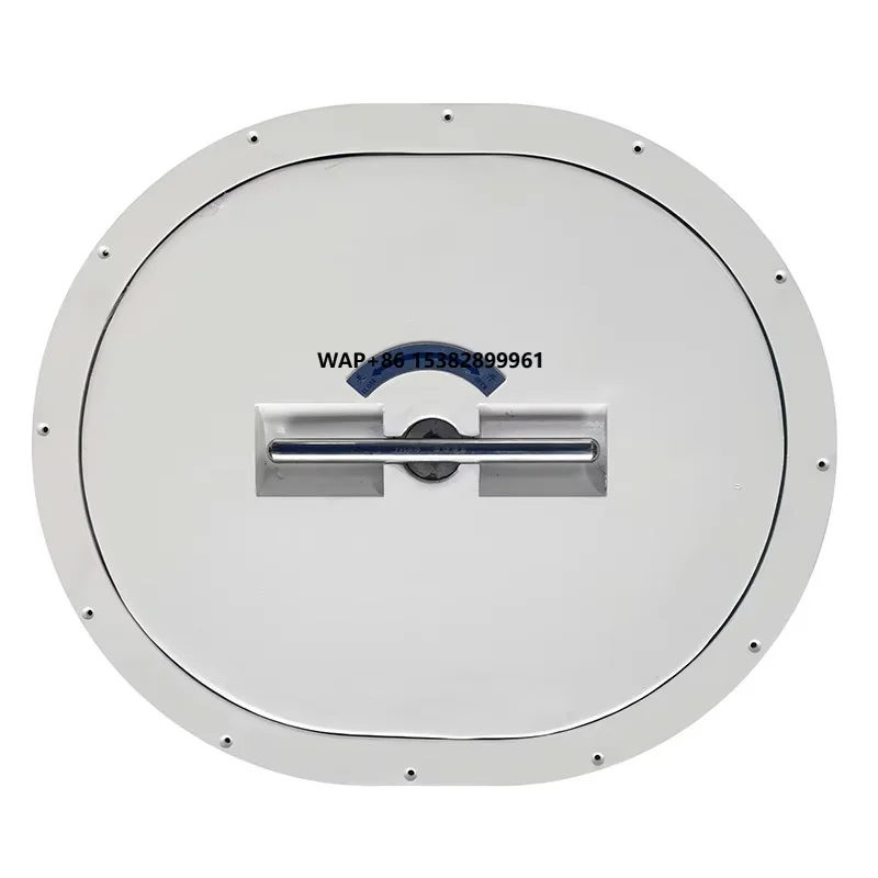 

Genuine Marine Aluminum Cover Marine Parts Hardware Boat Accessories Watertight Deck Hatch for Boats