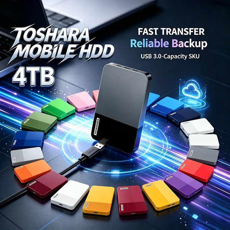 13 Color External Mobile Hard Drive USB3.0 Portable HDD 2.5