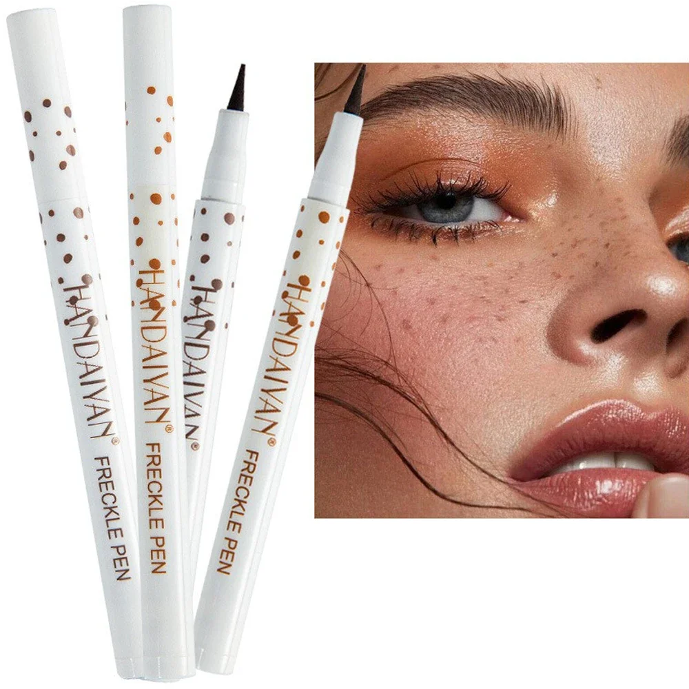 1PC Waterproof Face Fake Freckles Pen Natural Lifelike Fake Freckles Pen for Long Lasting Look Dot Spot Pen Makep Tool Cosmetic