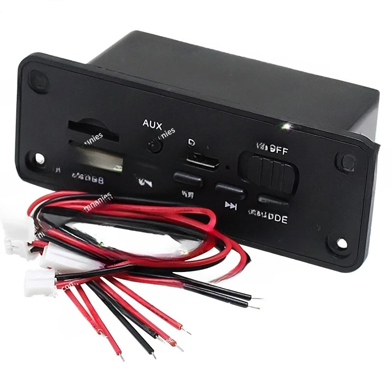 

Bluetooth MP3 with power amplifier 2 * 5W supports hands-free calls USB disk TF card AUX player