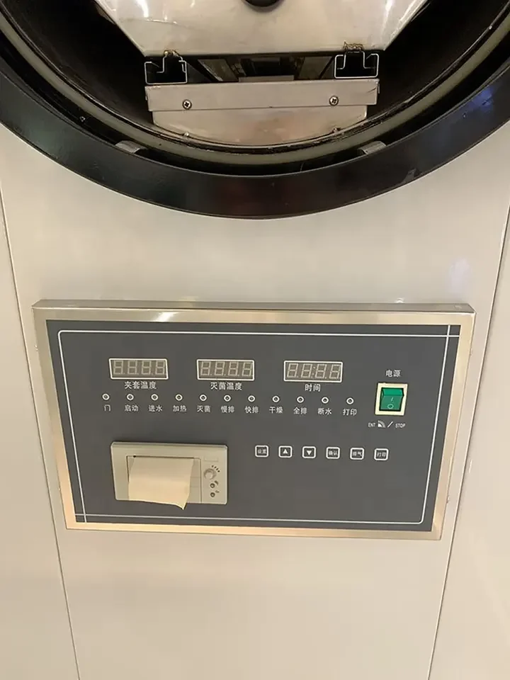 เครื่องนึ่งฆ่าเชื้อแบบไอน้ำแรงดันแนวนอน ควบคุมด้วยไมโครคอมพิวเตอร์ ความจุขนาดใหญ่ 280 ลิตร สำหรับร้านตัดผม