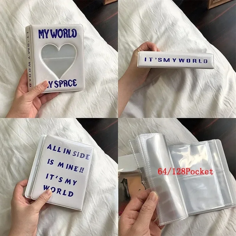 36/64/128 جيوب ألبوم صور صغير ألبوم كرتوني صور حامل بطاقة الصور كتاب جمع ألبوم Kpop دي Fotos Kpop Photocard الموثق #2