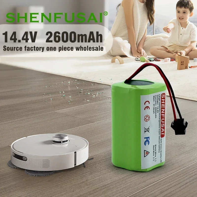 Original14.4V18650 4S1P vacuum cleaner sweeping robot battery suitable for DEXP MMB-300 X500 X520 X600 Mamibot EXVAC660 EXVAC880