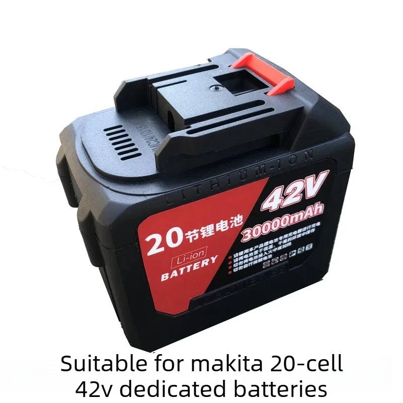 Suitable for Makita 42V bag sealer, 16-inch lithium-ion chainsaw, high-power, large-capacity rechargeable universal battery