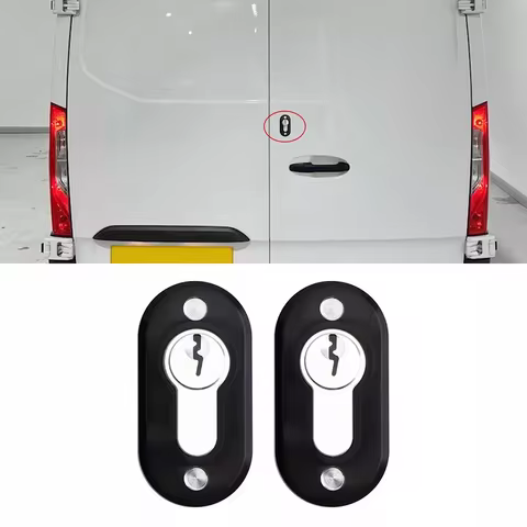 2x Dummy False Camper Van Door Anti Theft Deterrent Security Protection Kit Deadlock Locks Motorhomes Caravan