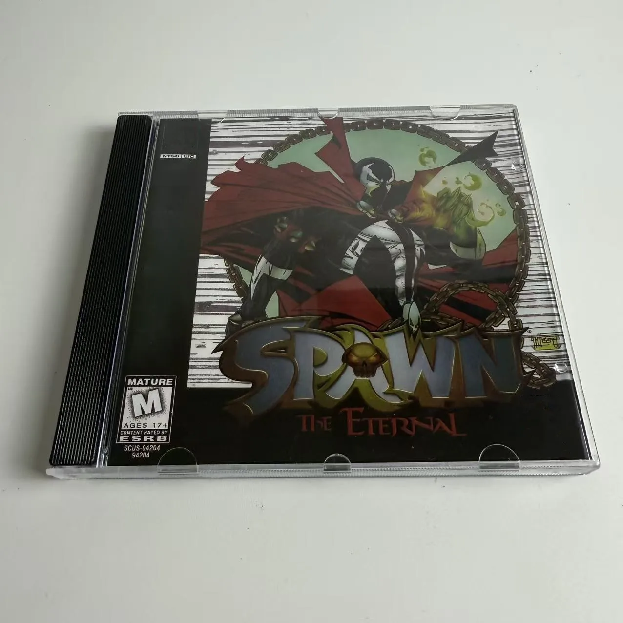 Disco de reproducción de alta calidad para Sony PS1: Spawn (Versión con vibración de EE. UU., sin manual)