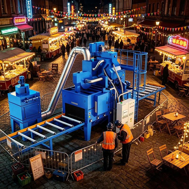 Heavy Equipment Engineering - Yugong Heavy Load Shot Blasting Machine