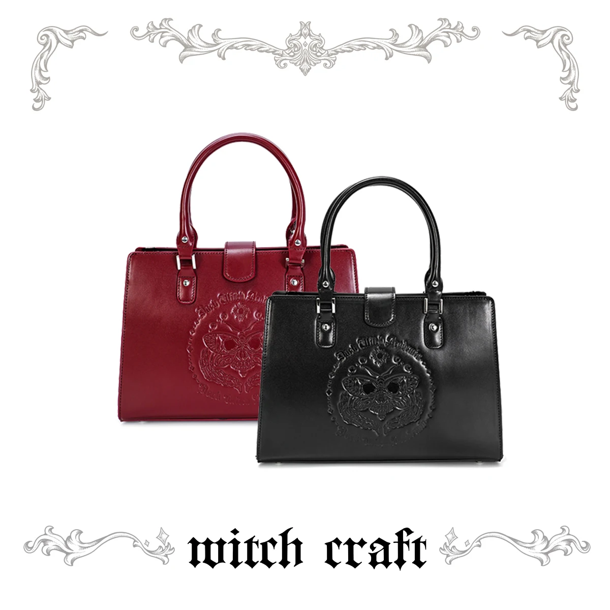 

Original Gothic Dark Wind Witches Made Tote Bag Millennial Spice Girl Lolita Sweet Handbag Small Food LtaBag Messenger Bag Women