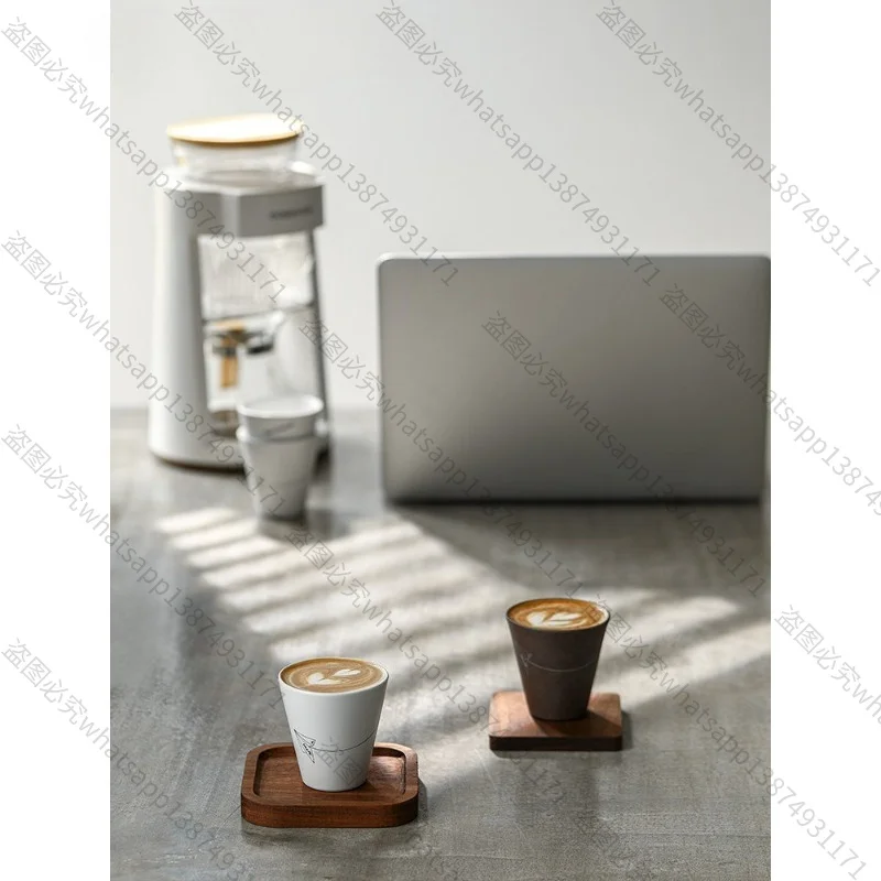 Suitable for MHW-3 Ceramic Cup Hand Brewed Coffee Cup Winter Series, Single Product Cup, Small Latte Cup