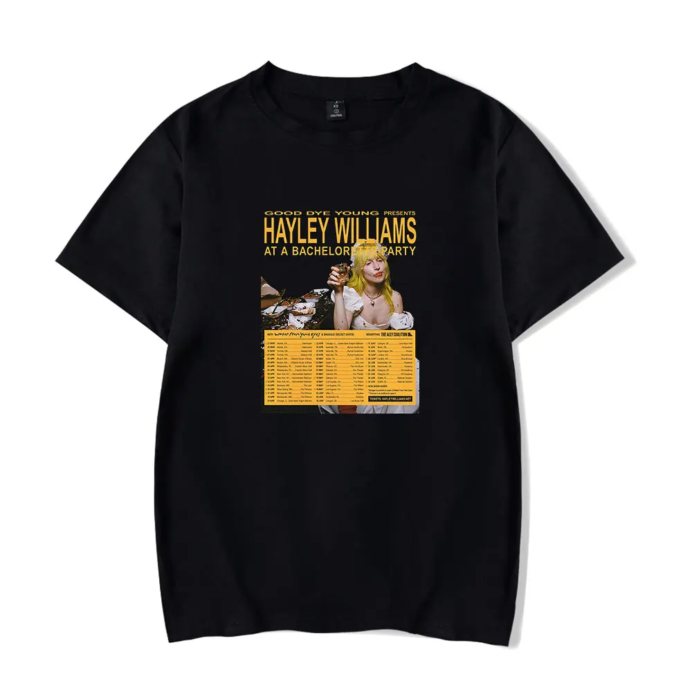 Hayley Williams HWAABP Tour Merch Tee Women Men Crewneck Fashion T-shirt Unisex Casual Tops