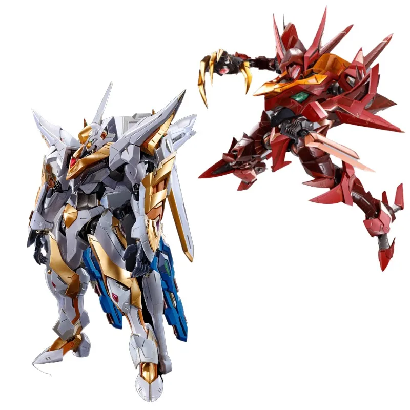 В наличии оригинальные BANDAI SPIRITS METAL BUILD Z-01Z LANCELOT ALBION Type-02 F1Z 18 см подлинная экшн-анимационная модель персонажа игрушки