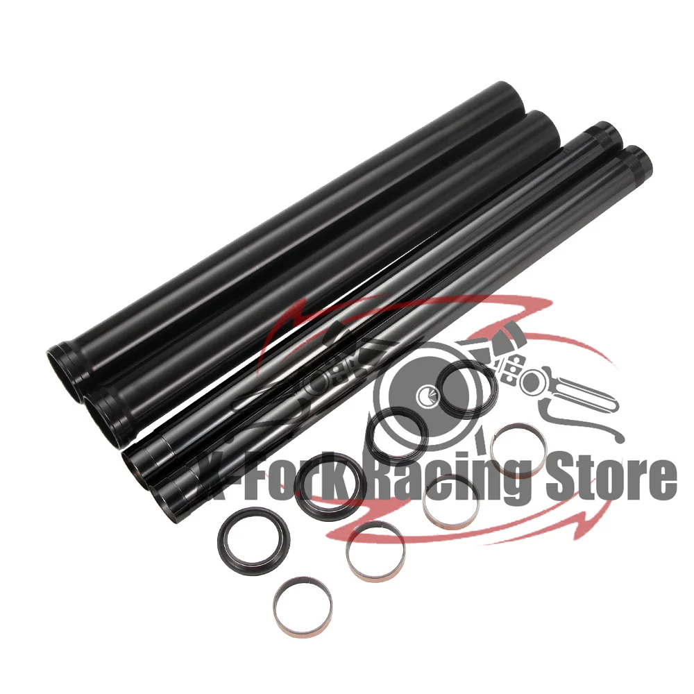 

Black/Gold DLC Front Fork Tubes Set Inner Outer Pipes Bushes Seal For Kawasaki Z900RS 2018-2023 44013-0314 44013-0315 44008-0085